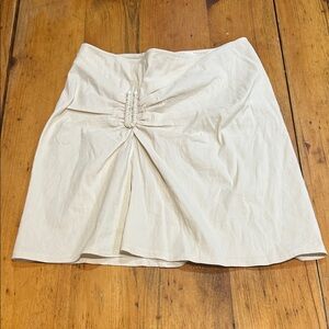 A.L.C. Cream Mini Skirt Size Small